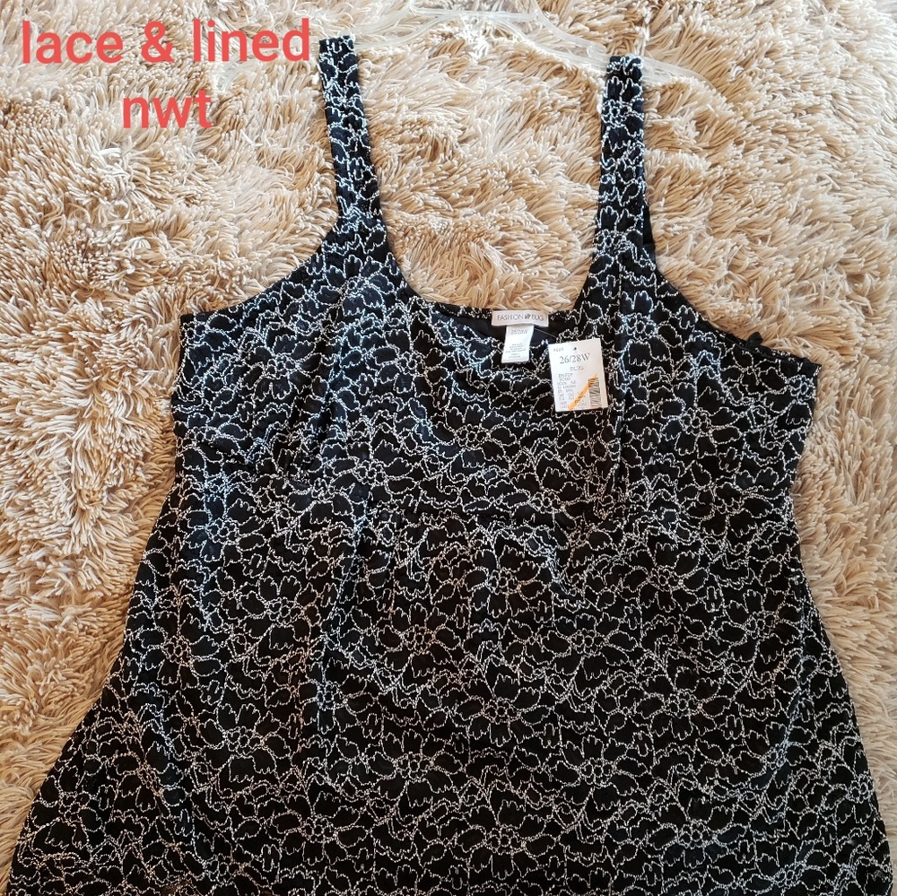 ❤️SOLD!❤️Camisole - Lace, lined, new with tags